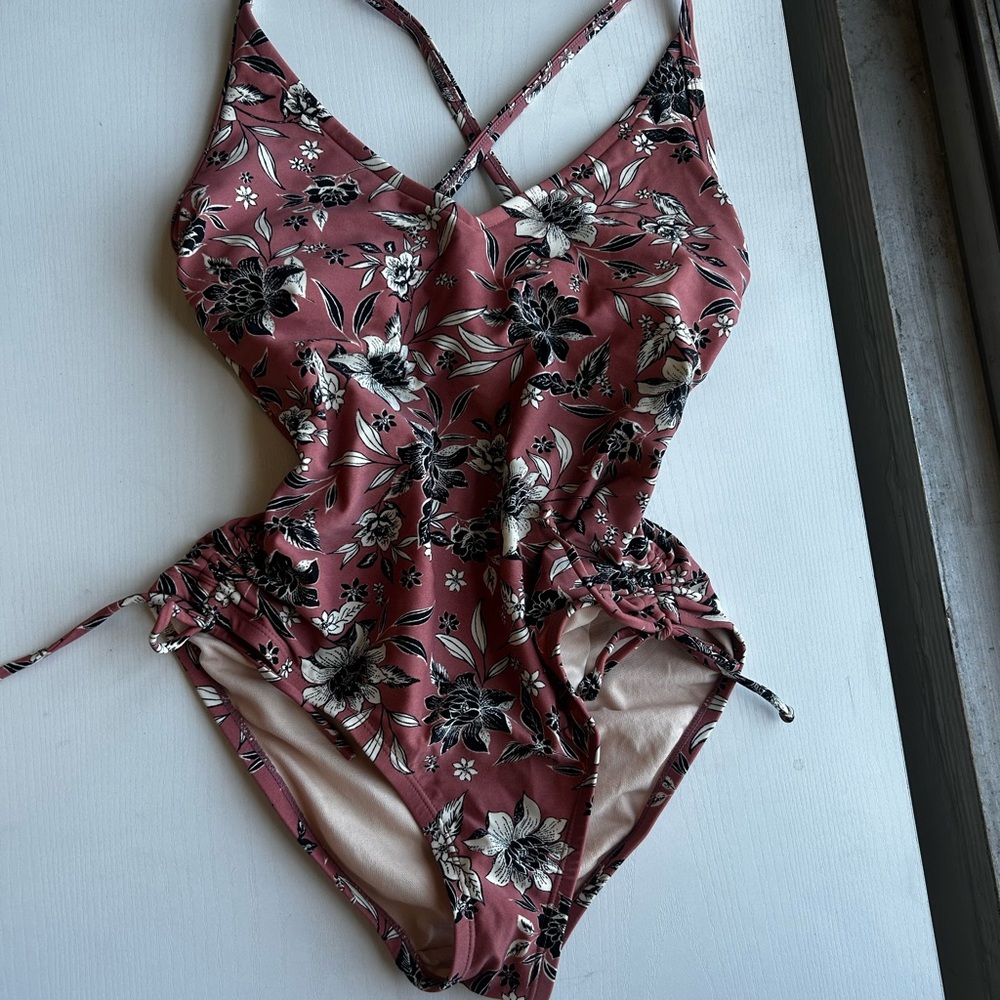 Floral One Piece Swimsuit